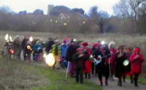 2016 feb 14 glow worm procession