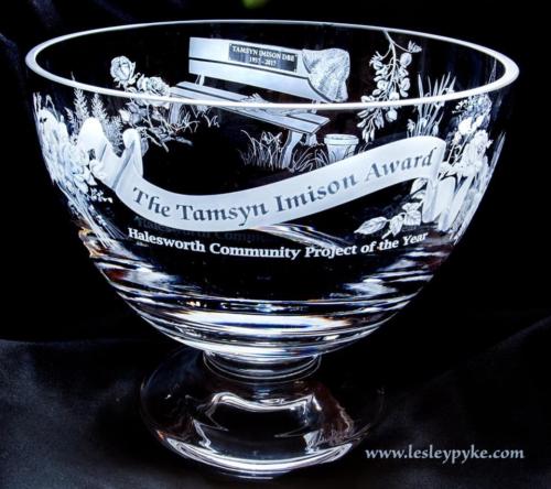 2019 The Tamsyn Imison Award rose bowl